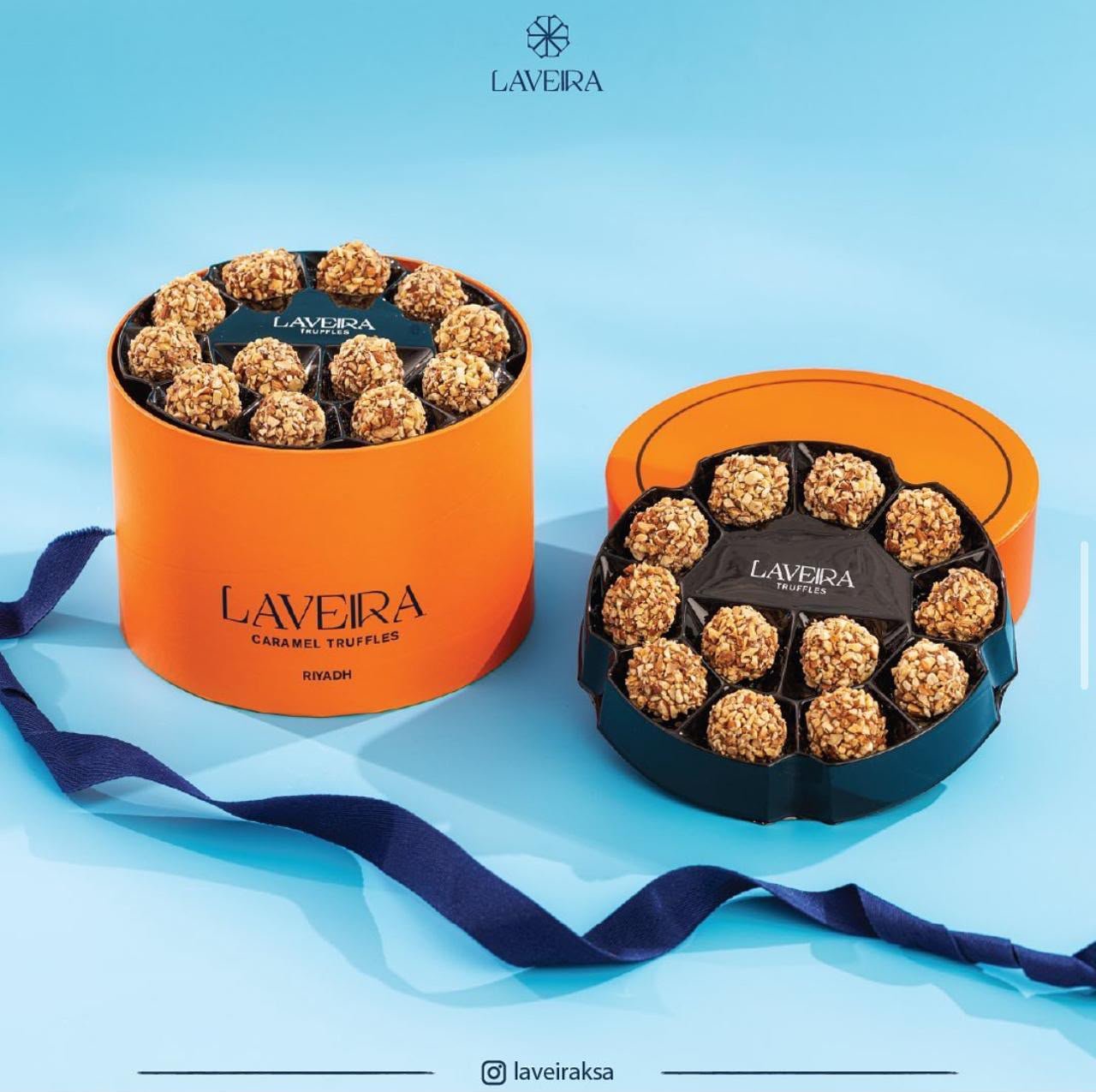 Lavera - caramel & hazelnuts truffles