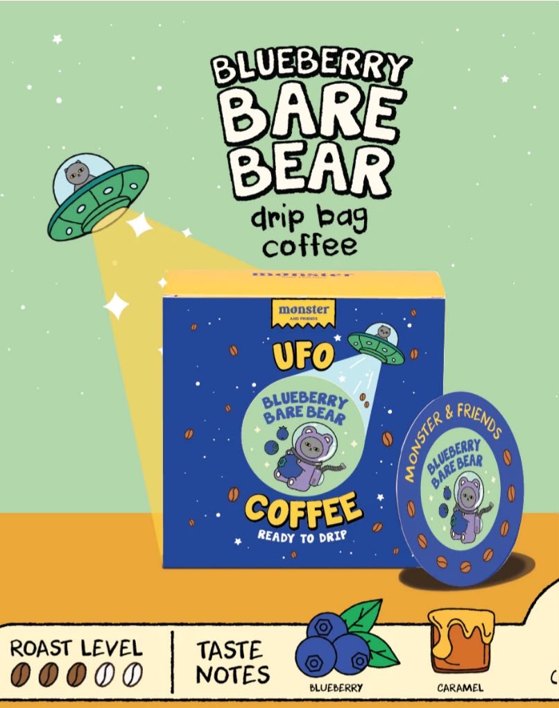 DRIP MONSTER - Blueberry Bare Bear 10g